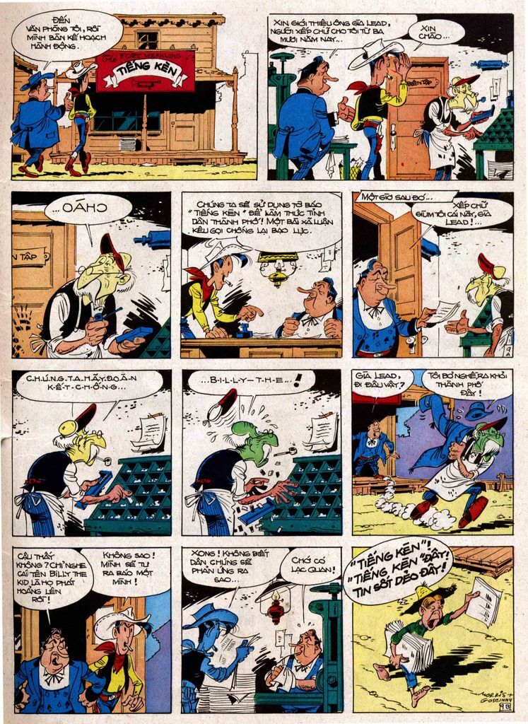 Lucky Luke: Chapter 7: - Ten Billy The Kid