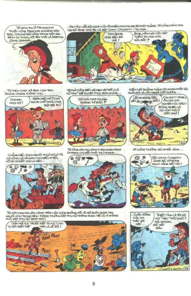 Lucky Luke: Chapter 9: - Calamity Jane