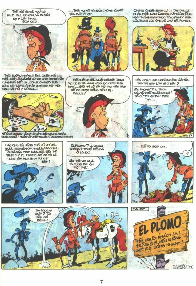 Lucky Luke: Chapter 9: - Calamity Jane