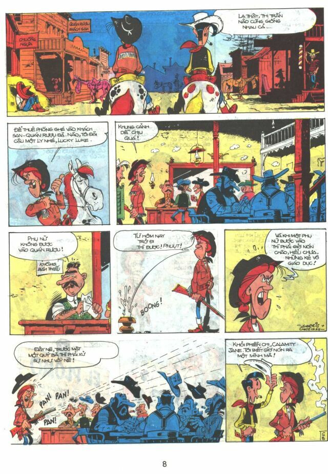 Lucky Luke: Chapter 9: - Calamity Jane