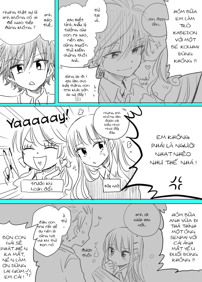 Nakami ga irekawatte shimatta danjo no futago: Chapter 1: One shot