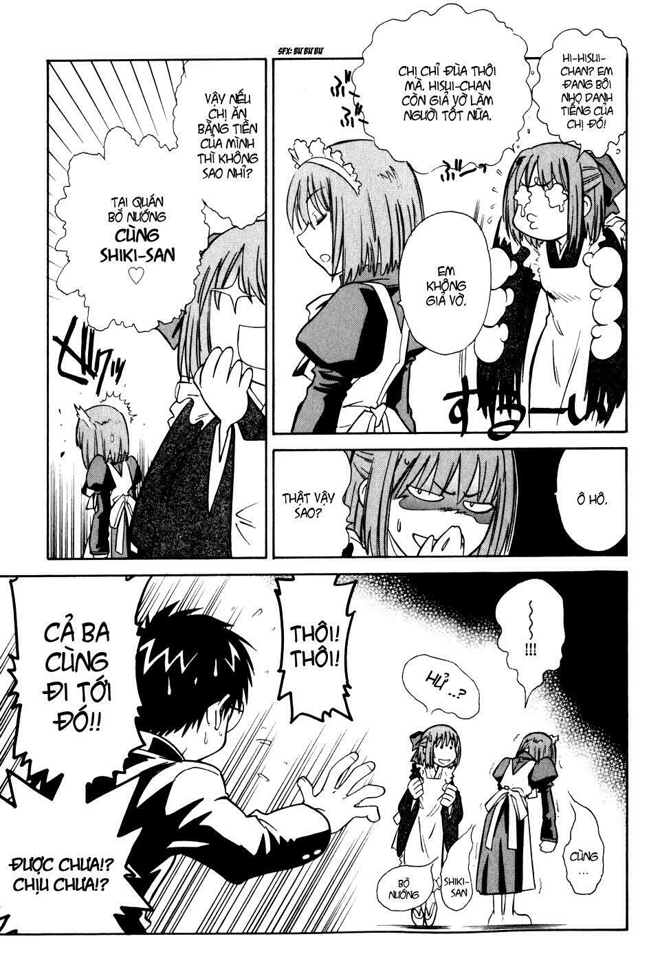 Melty Blood: Chapter 5: - Náo động