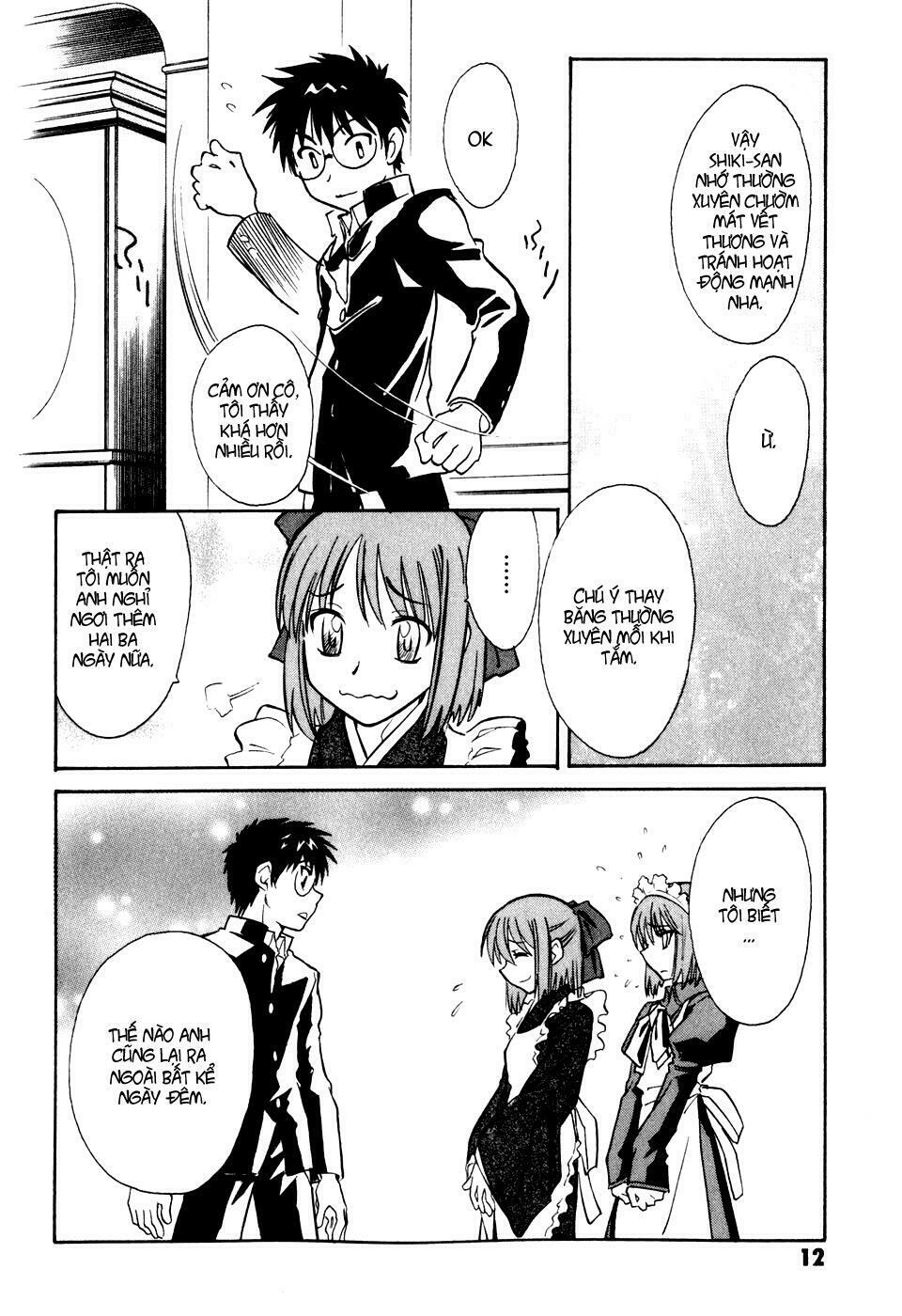 Melty Blood: Chapter 5: - Náo động