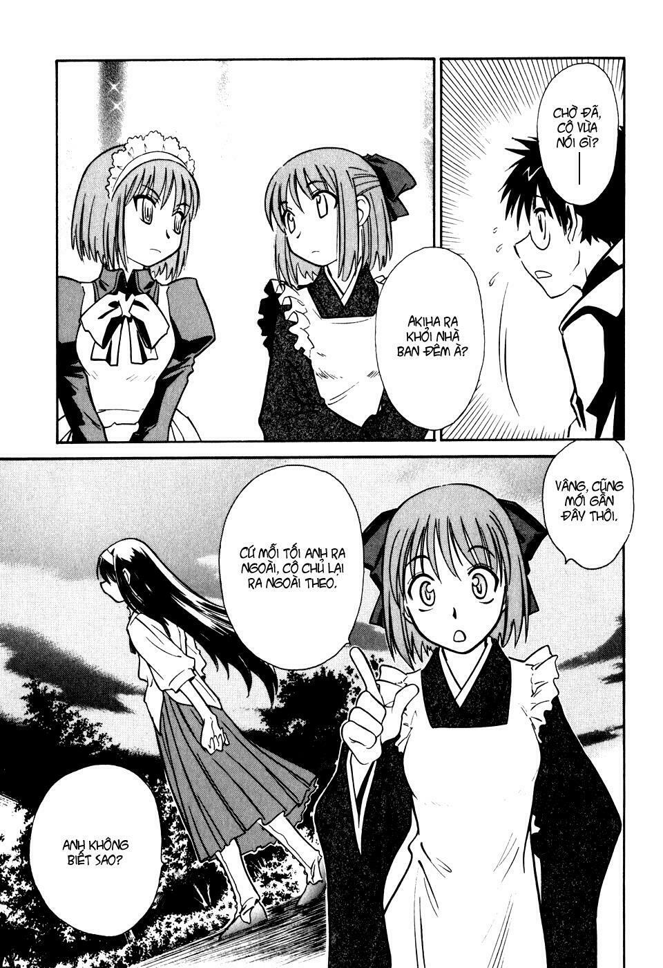 Melty Blood: Chapter 5: - Náo động