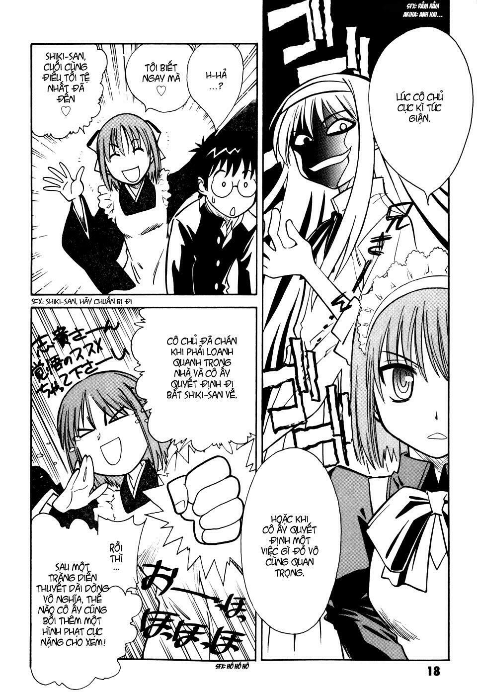 Melty Blood: Chapter 5: - Náo động