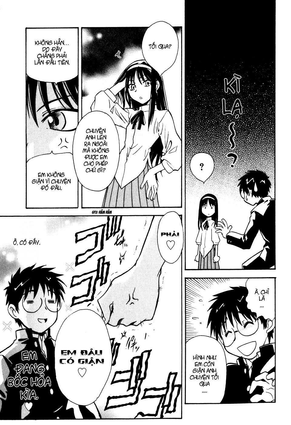 Melty Blood: Chapter 5: - Náo động