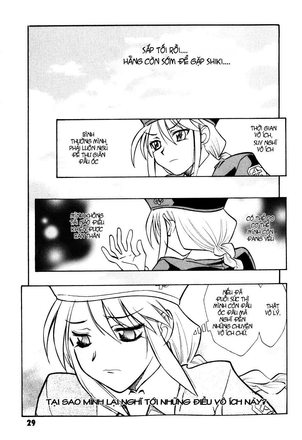 Melty Blood: Chapter 5: - Náo động