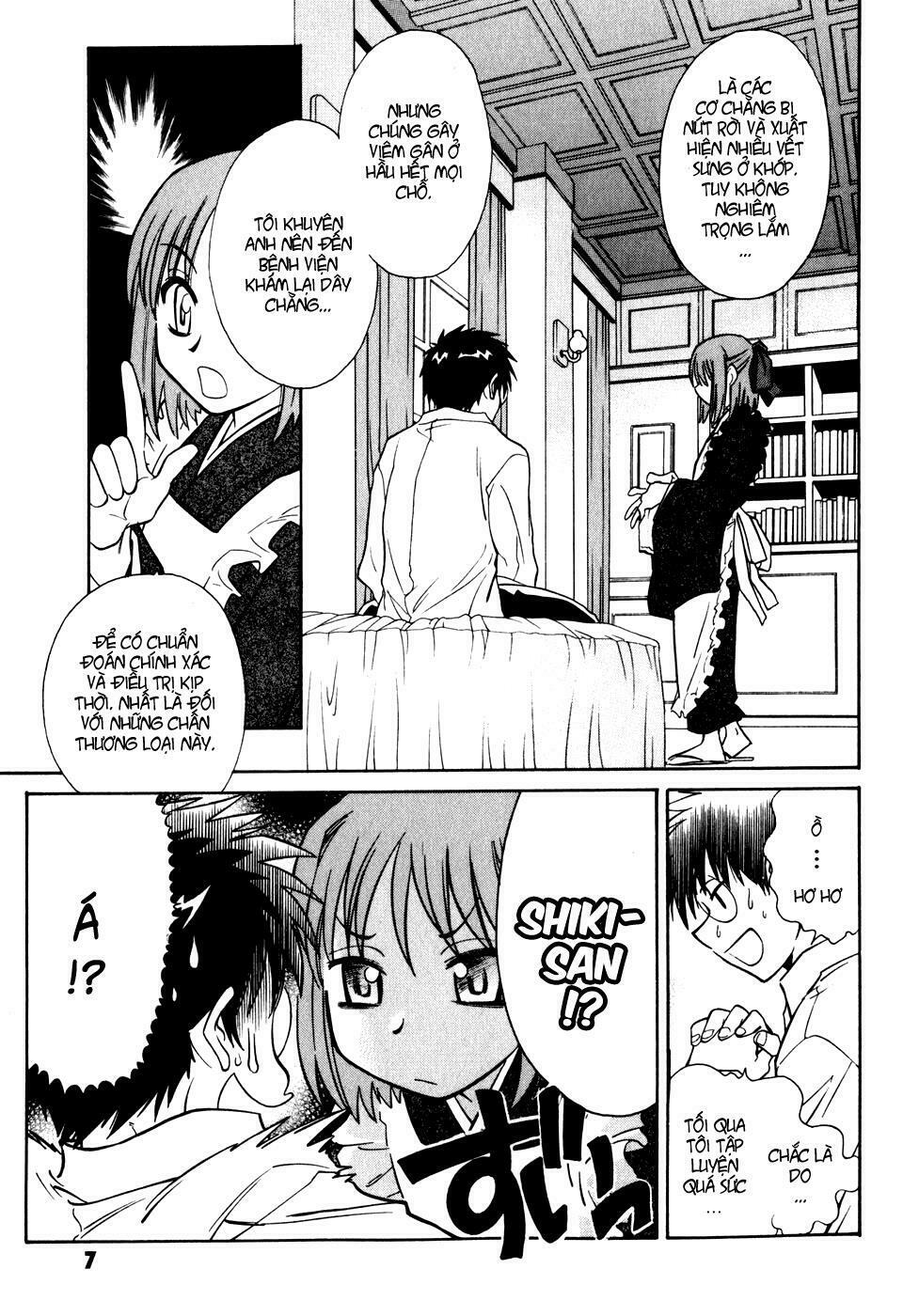 Melty Blood: Chapter 5: - Náo động