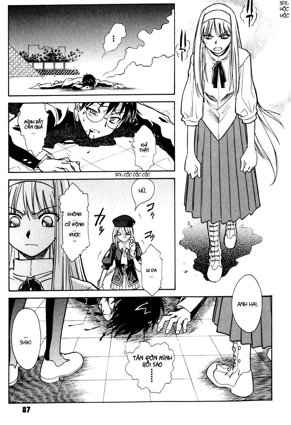 Melty Blood: Chapter 7: - Chạm trán