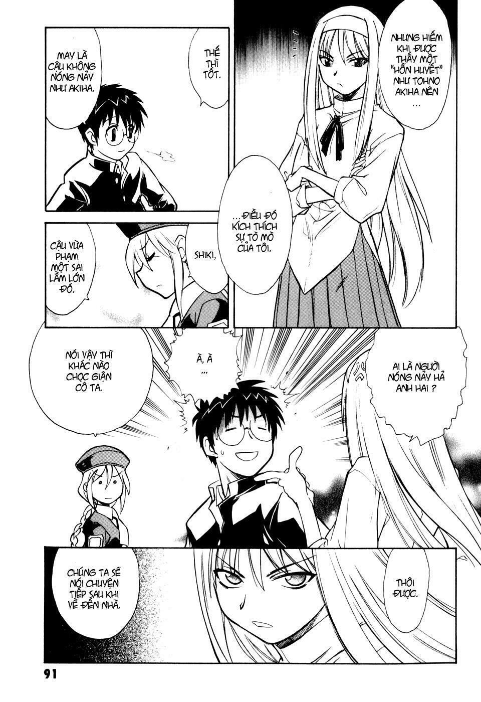 Melty Blood: Chapter 7: - Chạm trán
