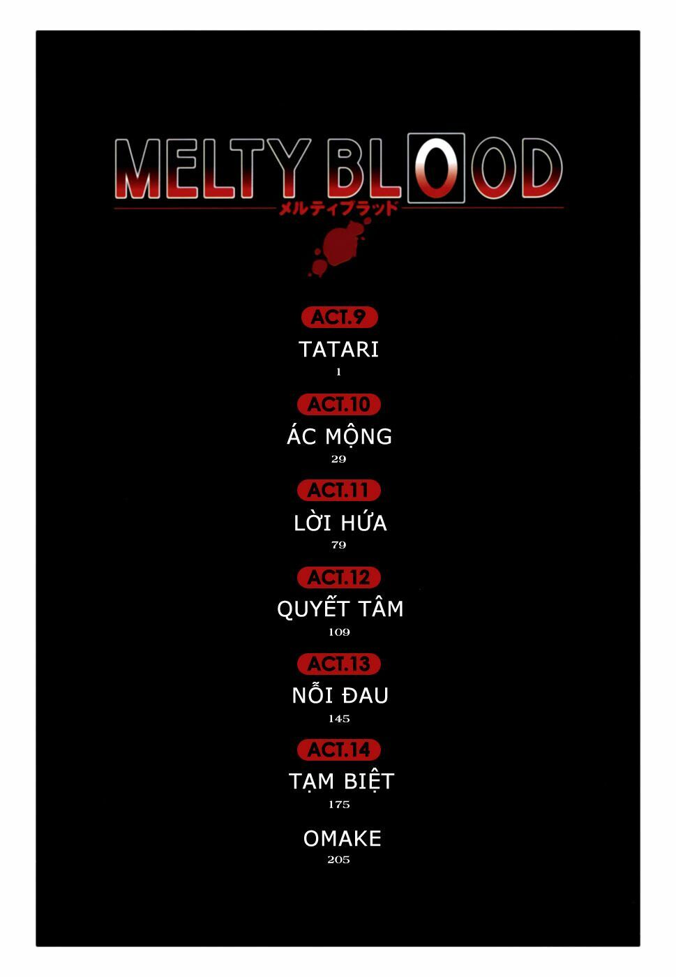 Melty Blood: Chapter 9: - TATARI