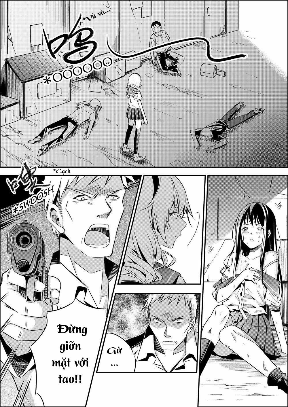 Guns Girl - School DayZ - Special manga chapter: Triennial Sakura: Chapter 1: One shot