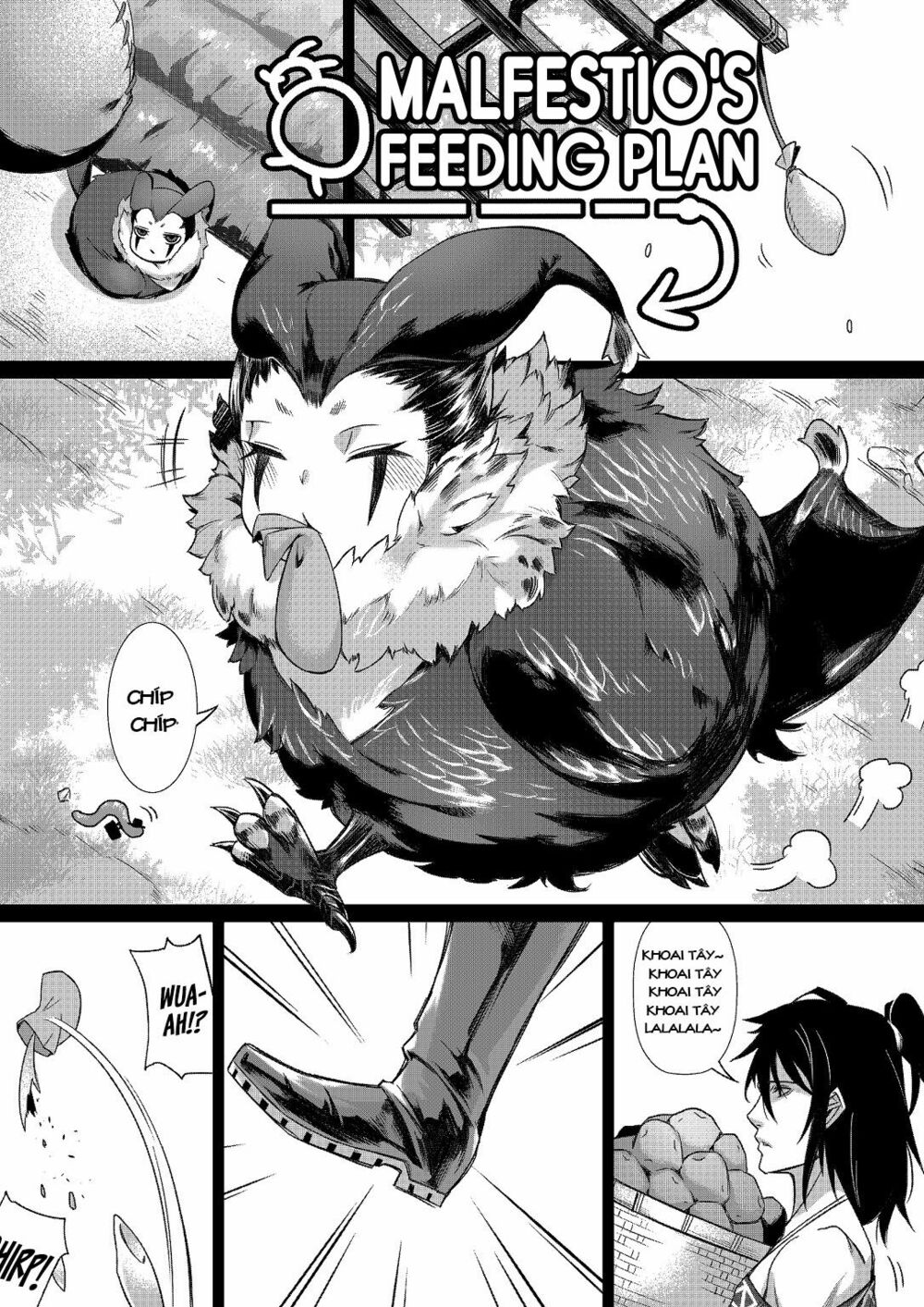 Monster Hunter - Malfestio's Feeding Plan (Doujinshi): Chapter 1: One shot