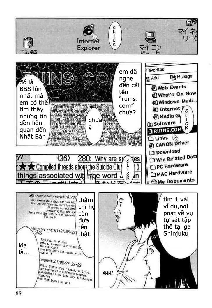 Jisatsu Circle - Vòng quay tự sát: Chapter 4