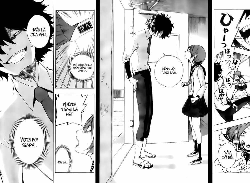 Kiben Gakuha, Yotsuya Senpai no Kaidan: Chapter 1: Yo ...