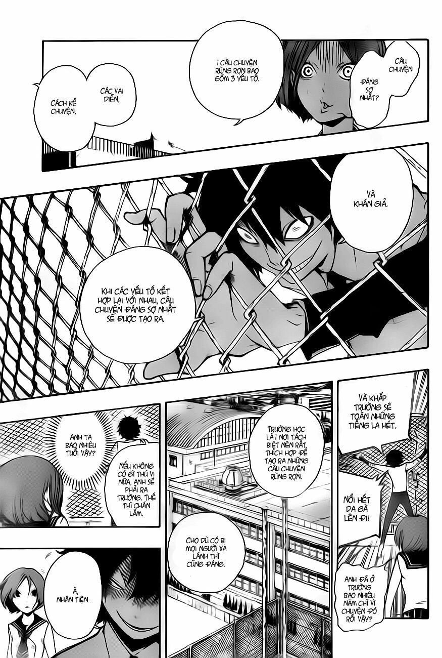 Kiben Gakuha, Yotsuya Senpai no Kaidan: Chapter 1: Yo ...