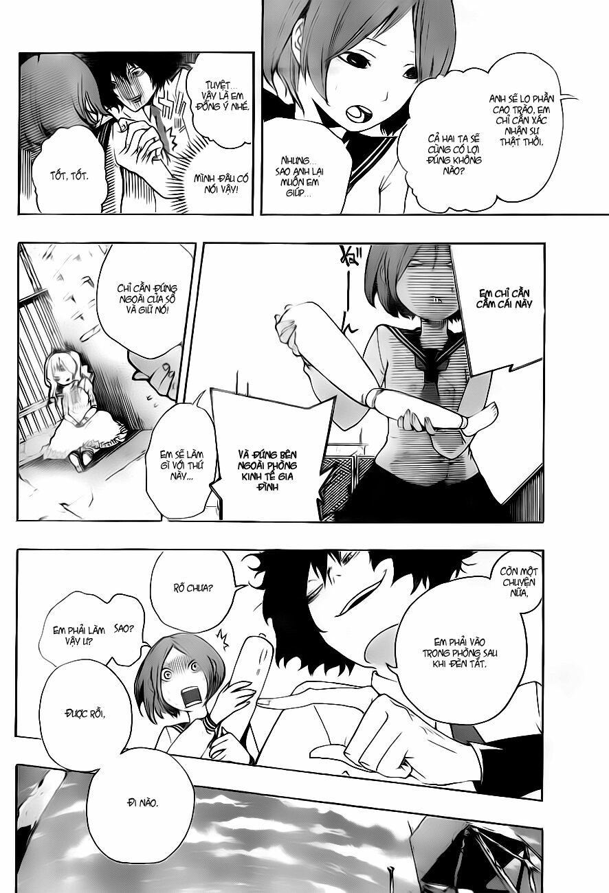Kiben Gakuha, Yotsuya Senpai no Kaidan: Chapter 1: Yo ...