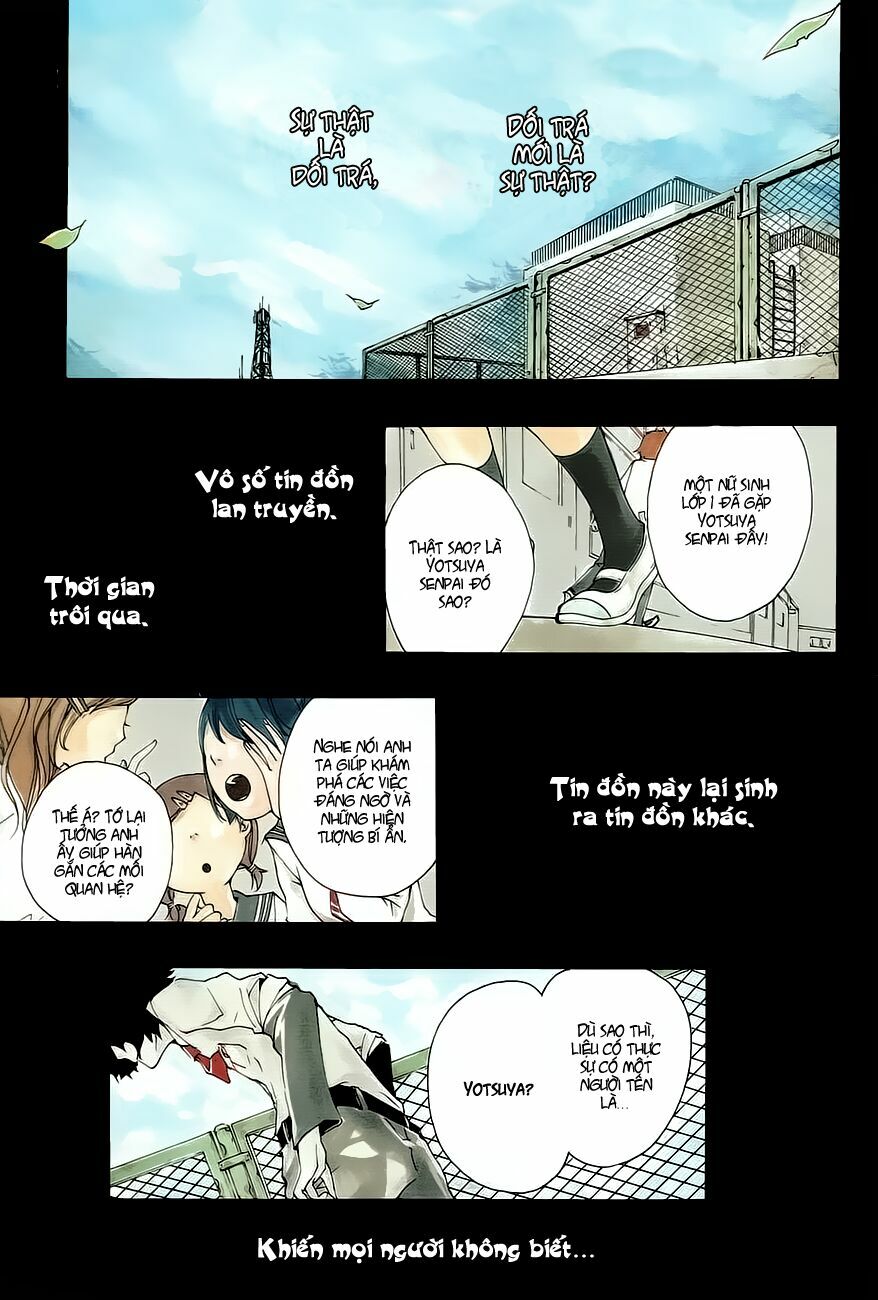 Kiben Gakuha, Yotsuya Senpai no Kaidan: Chapter 1: Yo ...