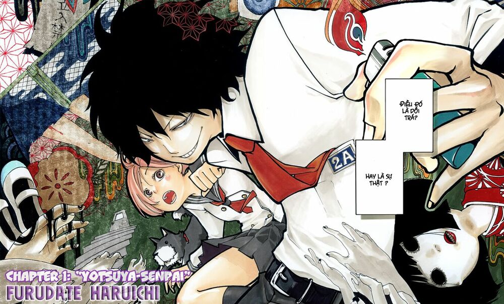 Kiben Gakuha, Yotsuya Senpai no Kaidan: Chapter 1: Yo ...