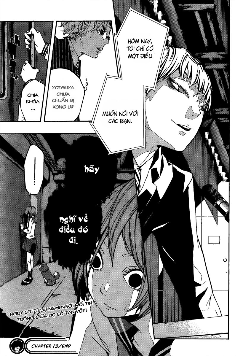 Kiben Gakuha, Yotsuya Senpai no Kaidan: Chapter 13: Ba ...
