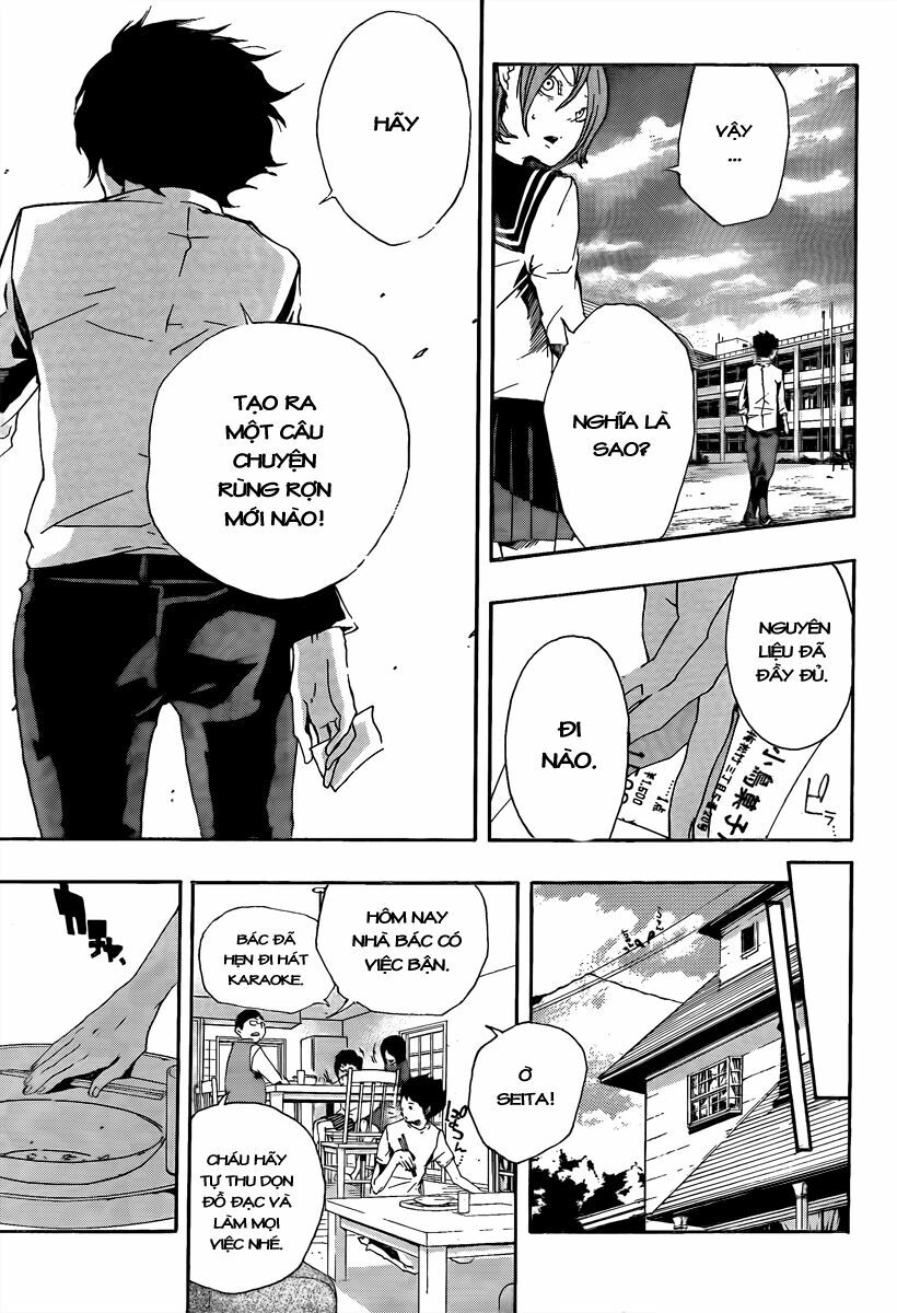 Kiben Gakuha, Yotsuya Senpai no Kaidan: Chapter 17: Đặ ...