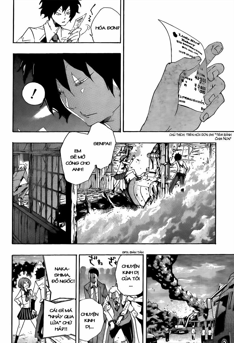 Kiben Gakuha, Yotsuya Senpai no Kaidan: Chapter 17: Đặ ...