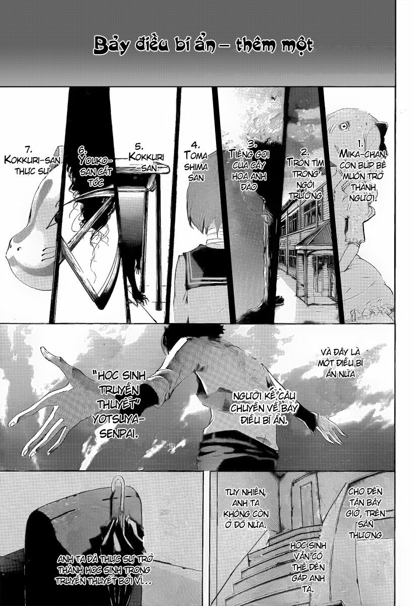 Kiben Gakuha, Yotsuya Senpai no Kaidan: Chapter 18: (Fin ...