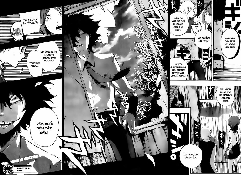 Kiben Gakuha, Yotsuya Senpai no Kaidan: Chapter 2: Tr ...