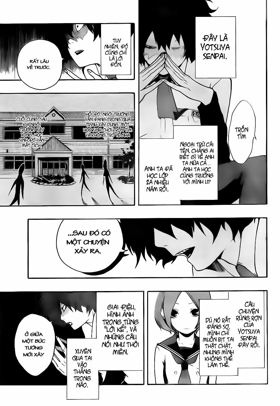Kiben Gakuha, Yotsuya Senpai no Kaidan: Chapter 2: Tr ...