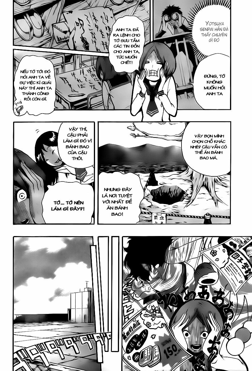 Kiben Gakuha, Yotsuya Senpai no Kaidan: Chapter 4: Ti ...