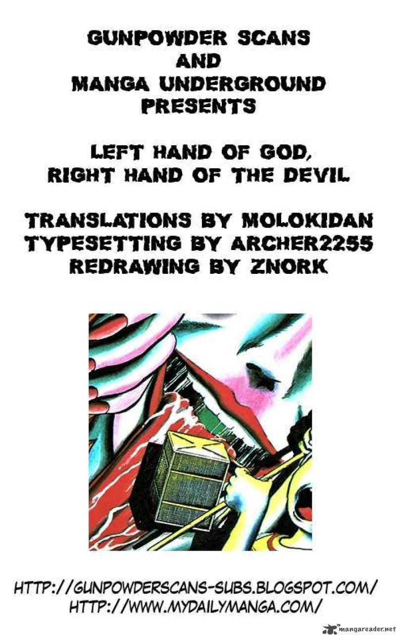 God's left hand, Devil's right hand: Chapter 36