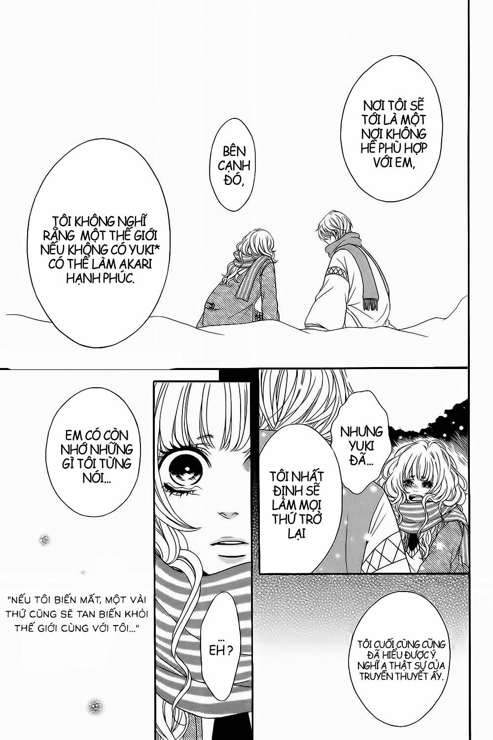Boku wa Kimi no Shiro: Chapter 1: One shot