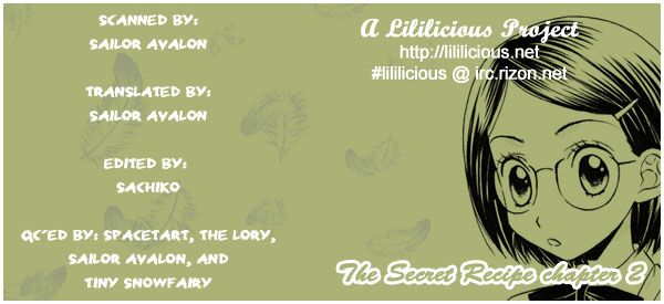 Himitsu no Recipe: Chapter 2