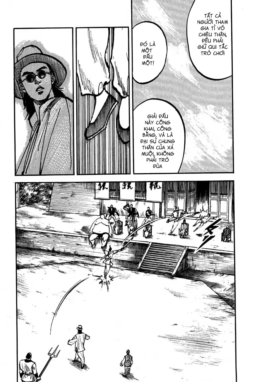 Hiệp Vương Liêu Thiêm Đinh: Chapter 50: Đại náo võ đài
