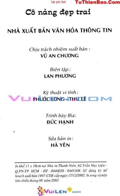 Cô Nàng Đẹp Trai: Chapter 8