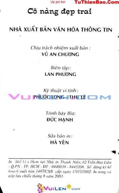 Cô Nàng Đẹp Trai: Chapter 9