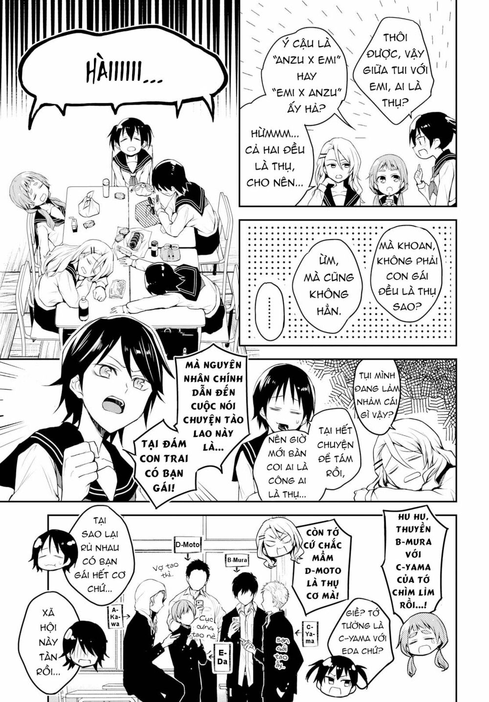 Công? Thụ? Ba hiệp phân vai!: Chapter 1: One shot