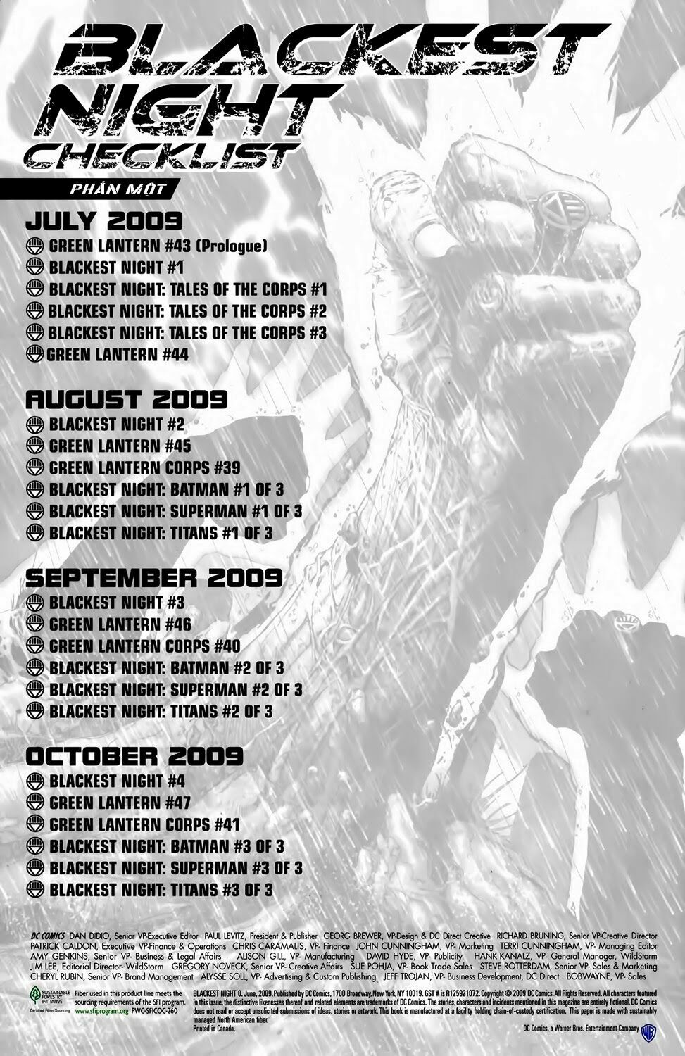 Blackest Night: Chapter 1