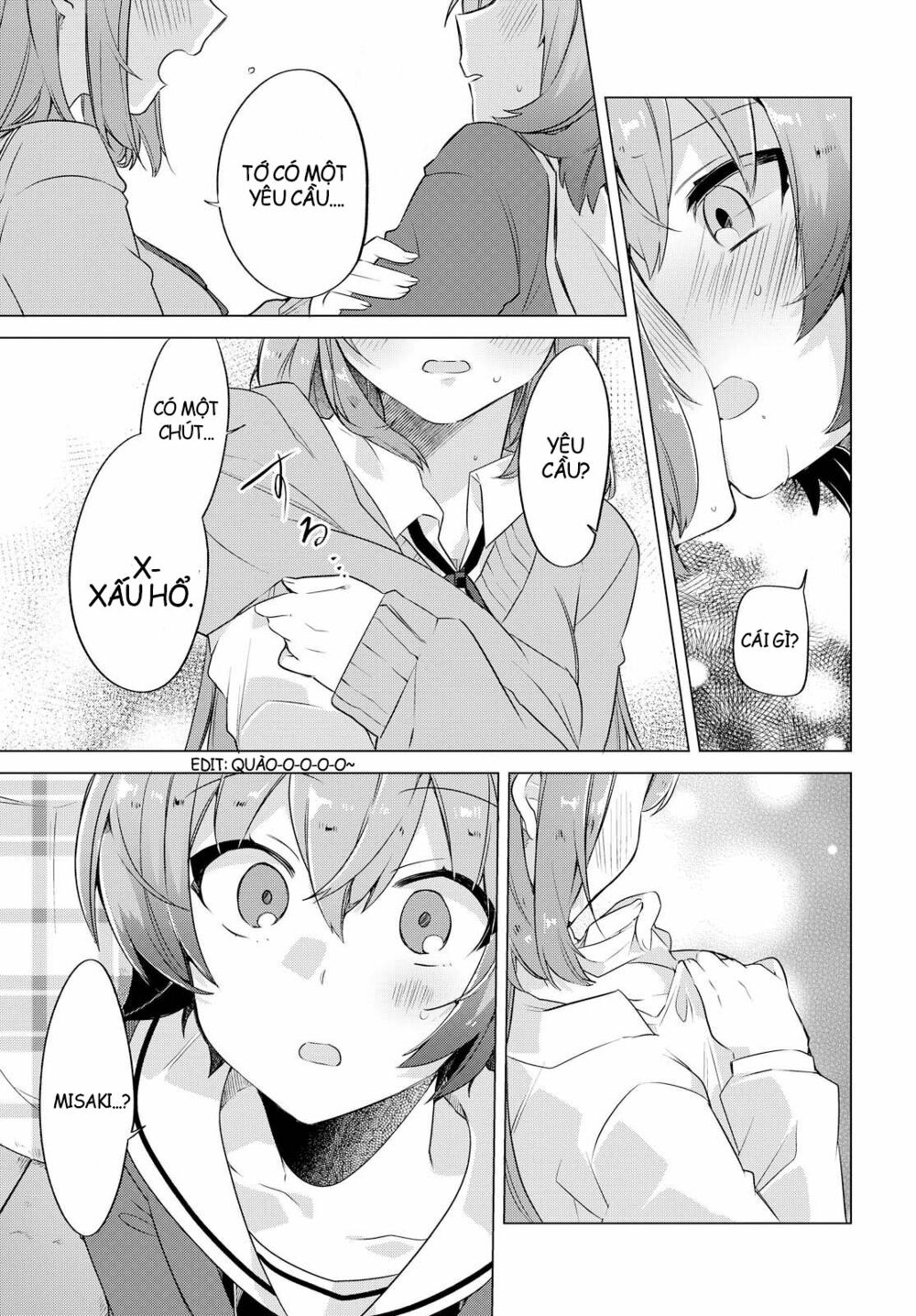 I Want You to Say You Love Me: Chapter 1: One shot
