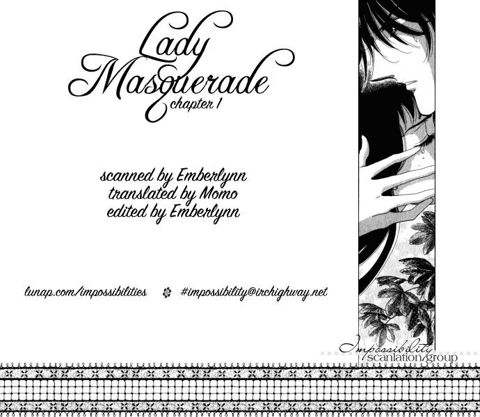 Lady Masquerade: Chapter 1.2