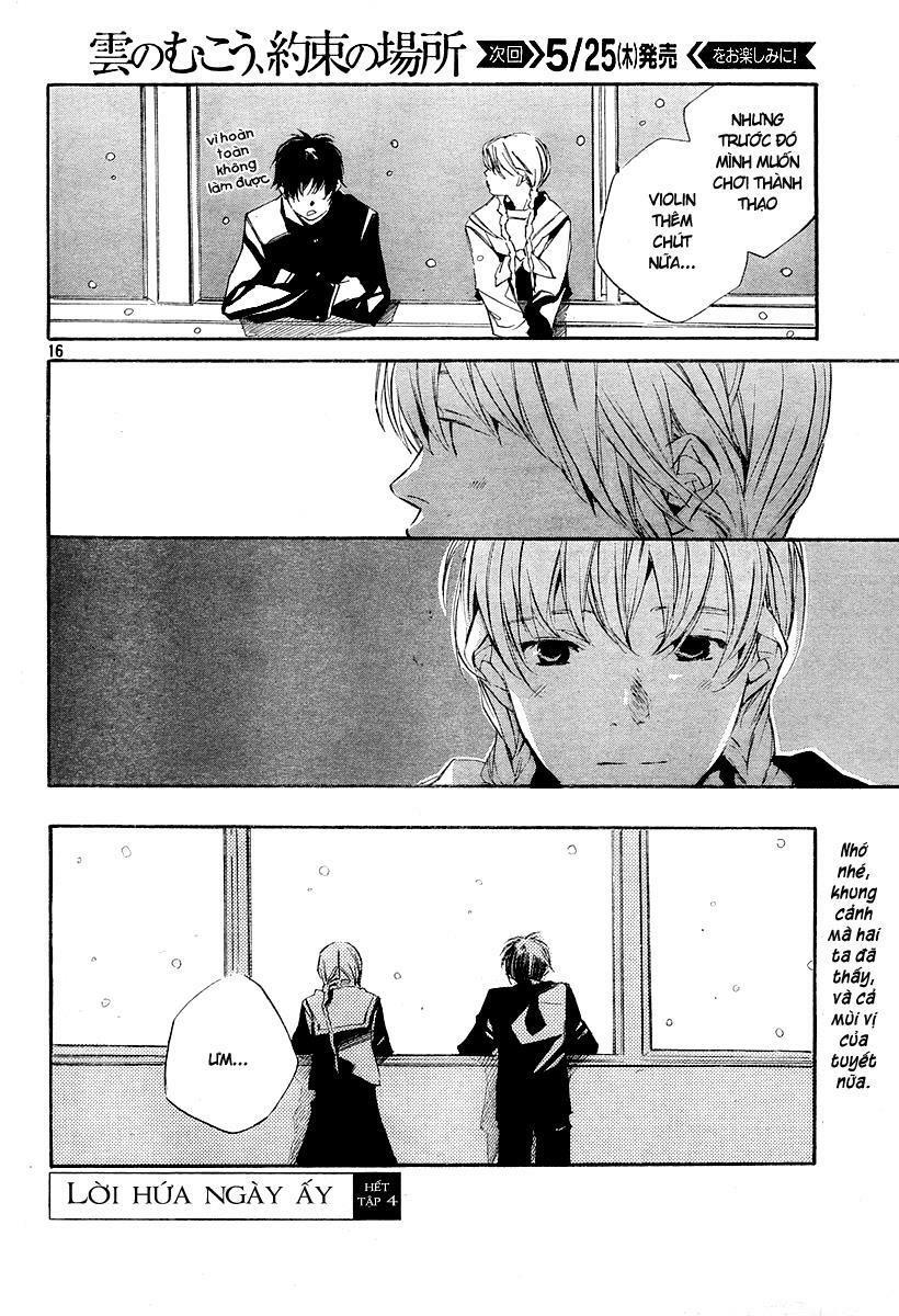 Kumo no Mukou, Yakusoku no Basho - Lời hứa ngày ấy: Chapter 4