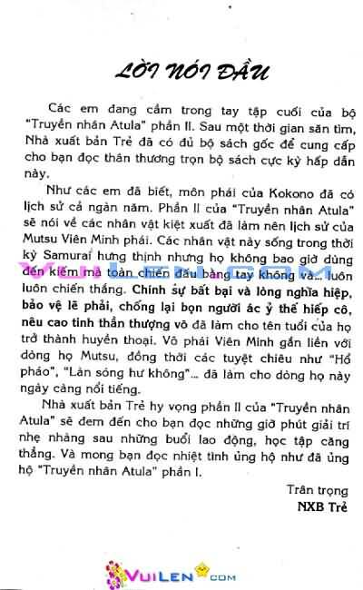 Truyền Nhân Atula Phần II: Chapter 14