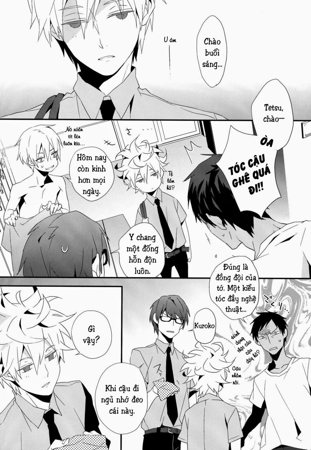 Kuroko – Tuyển thủ vô hình: Color Chart 1: Chapter 1