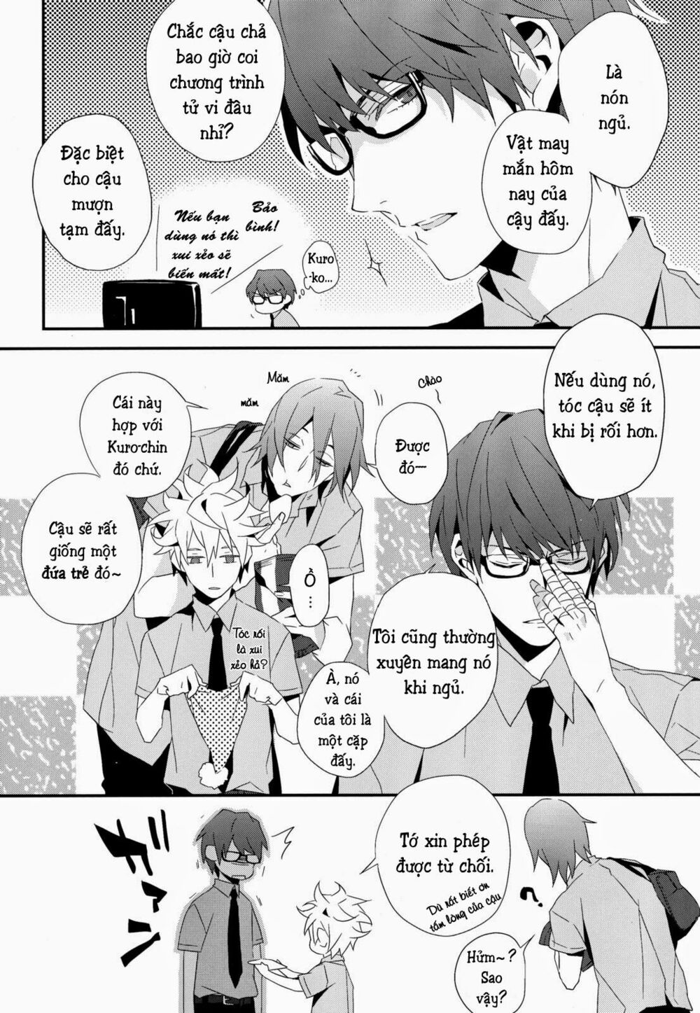 Kuroko – Tuyển thủ vô hình: Color Chart 1: Chapter 1