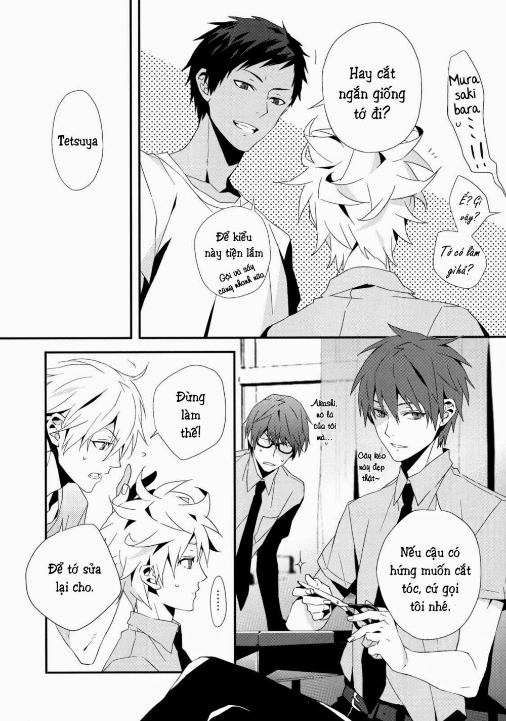 Kuroko – Tuyển thủ vô hình: Color Chart 1: Chapter 1