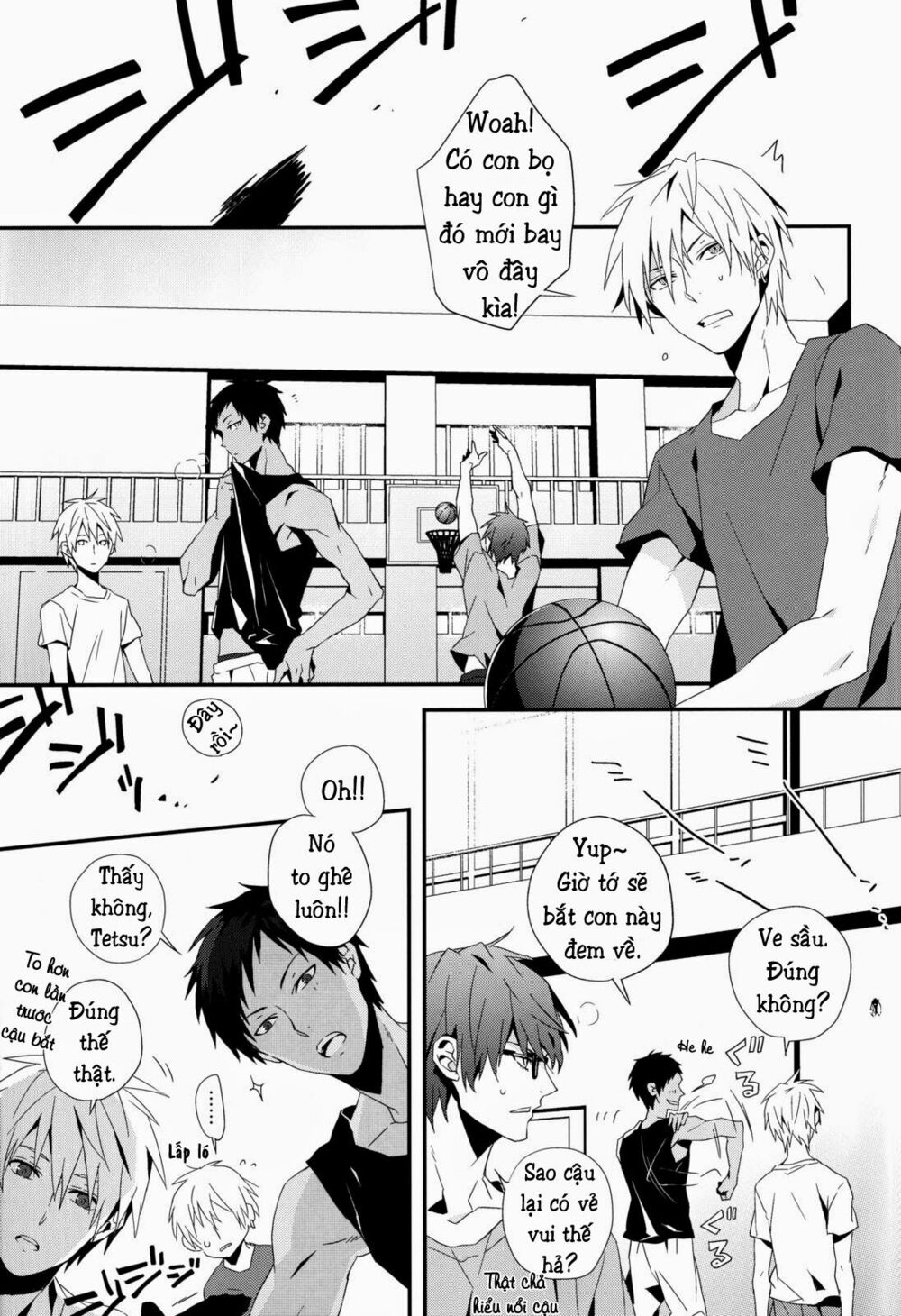Kuroko – Tuyển thủ vô hình: Color Chart 1: Chapter 1
