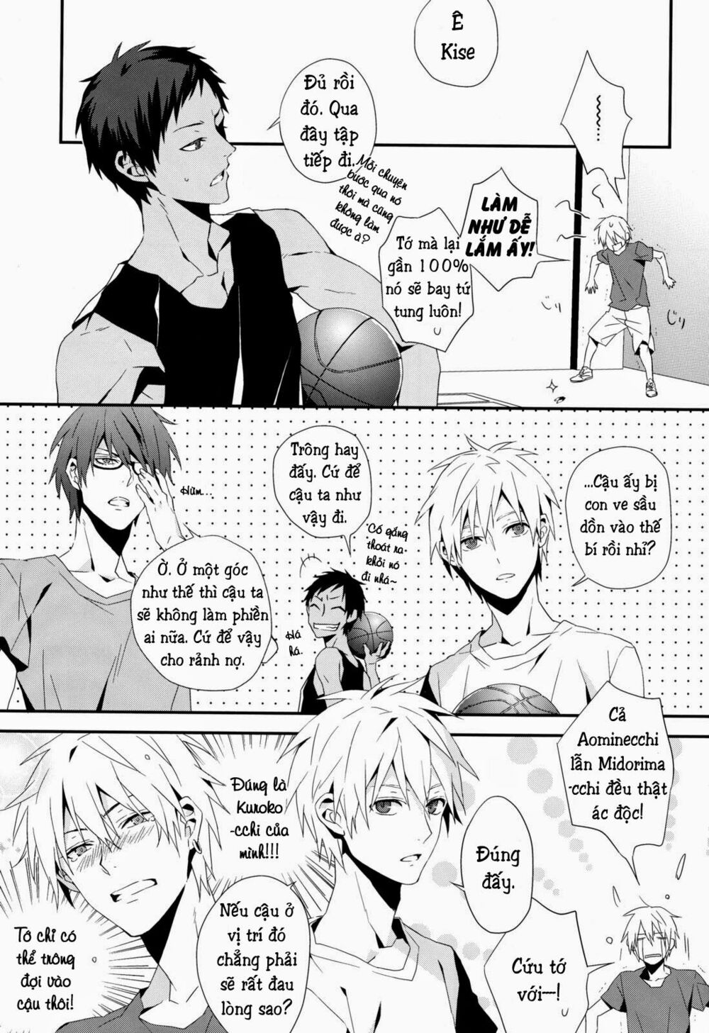 Kuroko – Tuyển thủ vô hình: Color Chart 1: Chapter 1