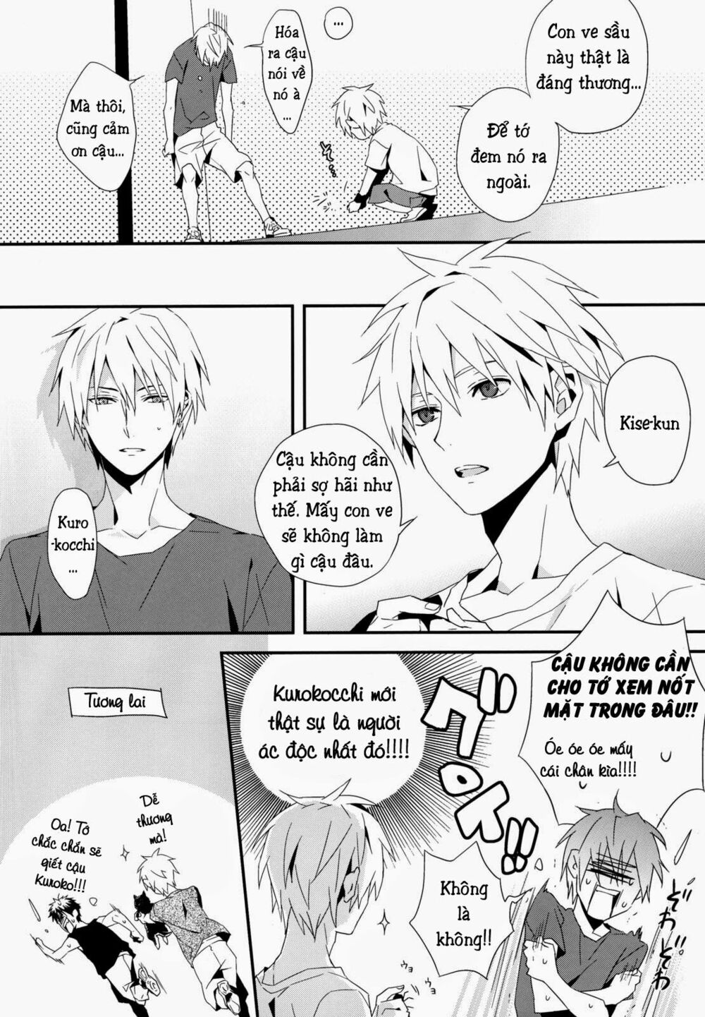 Kuroko – Tuyển thủ vô hình: Color Chart 1: Chapter 1