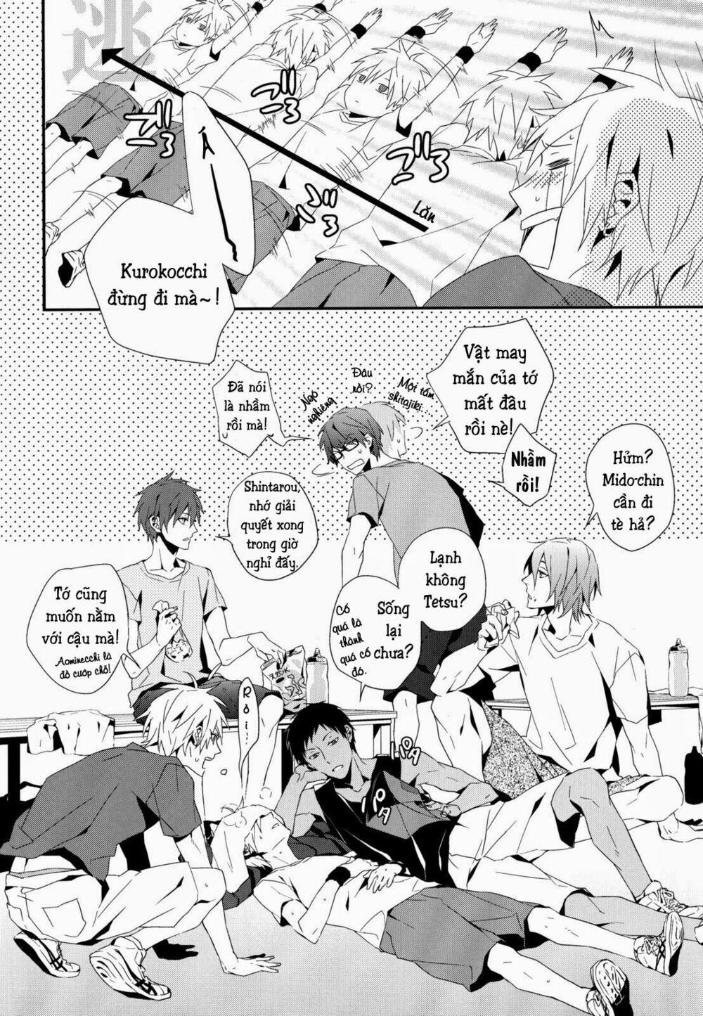 Kuroko – Tuyển thủ vô hình: Color Chart 1: Chapter 1