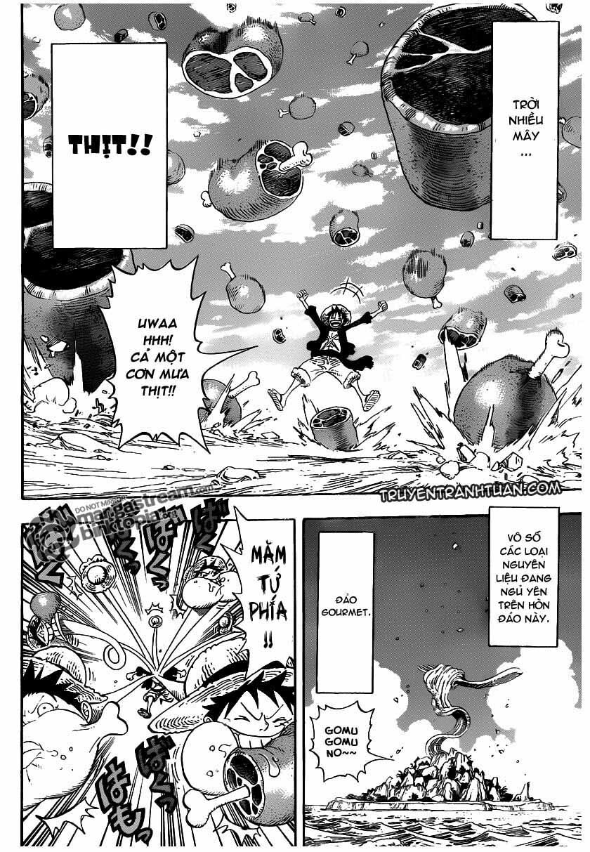 Vua Cướp Biển và Thợ Săn Ẩm Thực: Chapter 1: Oneshot